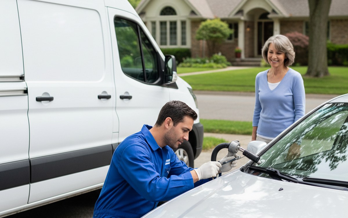 Mobile Windshield Service